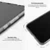 Solidenz-Samsung Backcover- geschikt voor Samsung S26 Ultra- siliconen - Transparant - Thumbnail Image 3