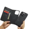 iPhone 15 Pro Casemania 2in1 Magnetic BookcaseCase- Zwart-2-Cityhoesje.nl