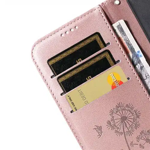 Zanaé - Bookcase Blowball - Geschikt voor Samsung S26 - Roze - Afbeelding 2