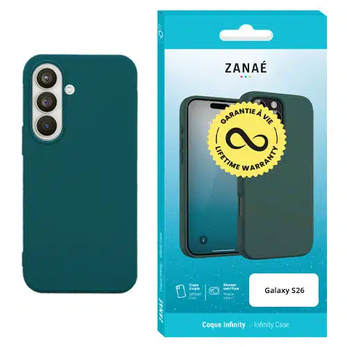 Zanaé - Backcover hoesje - Geschikt voor Samsung S26 - Silicoene - Groen - Afbeelding 2