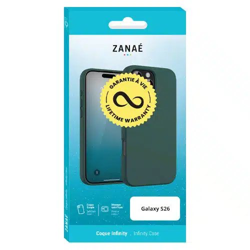 Zanaé - Backcover hoesje - Geschikt voor Samsung S26 - Silicoene - Groen - Afbeelding 3