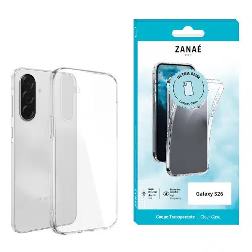 Zanaé - Backcover hoesje - Geschikt voor Samsung S26 Plus - Siliconen - Transparant - Afbeelding 3