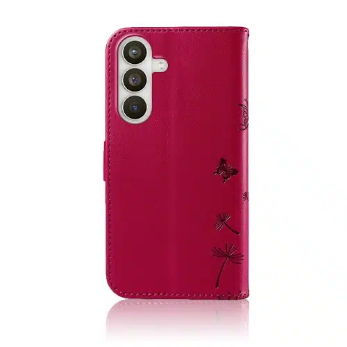 Zanaé - Bookcase Blowball - Geschikt voor Samsung S26 - Rood - Afbeelding 2