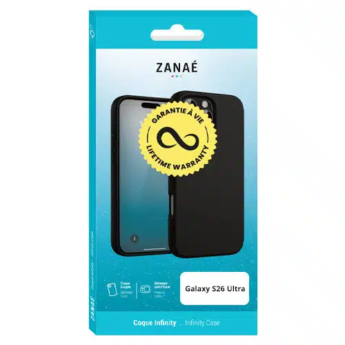 Zanaé - Backcover hoesje - Geschikt voor Samsung S26 Ultra - Siliconen - Zwart - Afbeelding 3