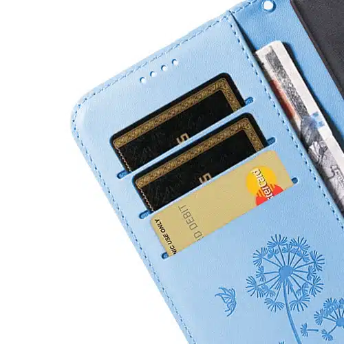 Zanaé - Bookcase Blowball - Geschikt voor Samsung S26 - Blauw - Afbeelding 3
