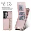 Solidenz Fashion Portemonnee hoesje met koord Samsung Galaxy S26 Ultra – Roségoud - Thumbnail Image 3