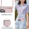 Solidenz Fashion Portemonnee hoesje met koord Samsung Galaxy S26 Ultra – Roségoud - Thumbnail Image 7