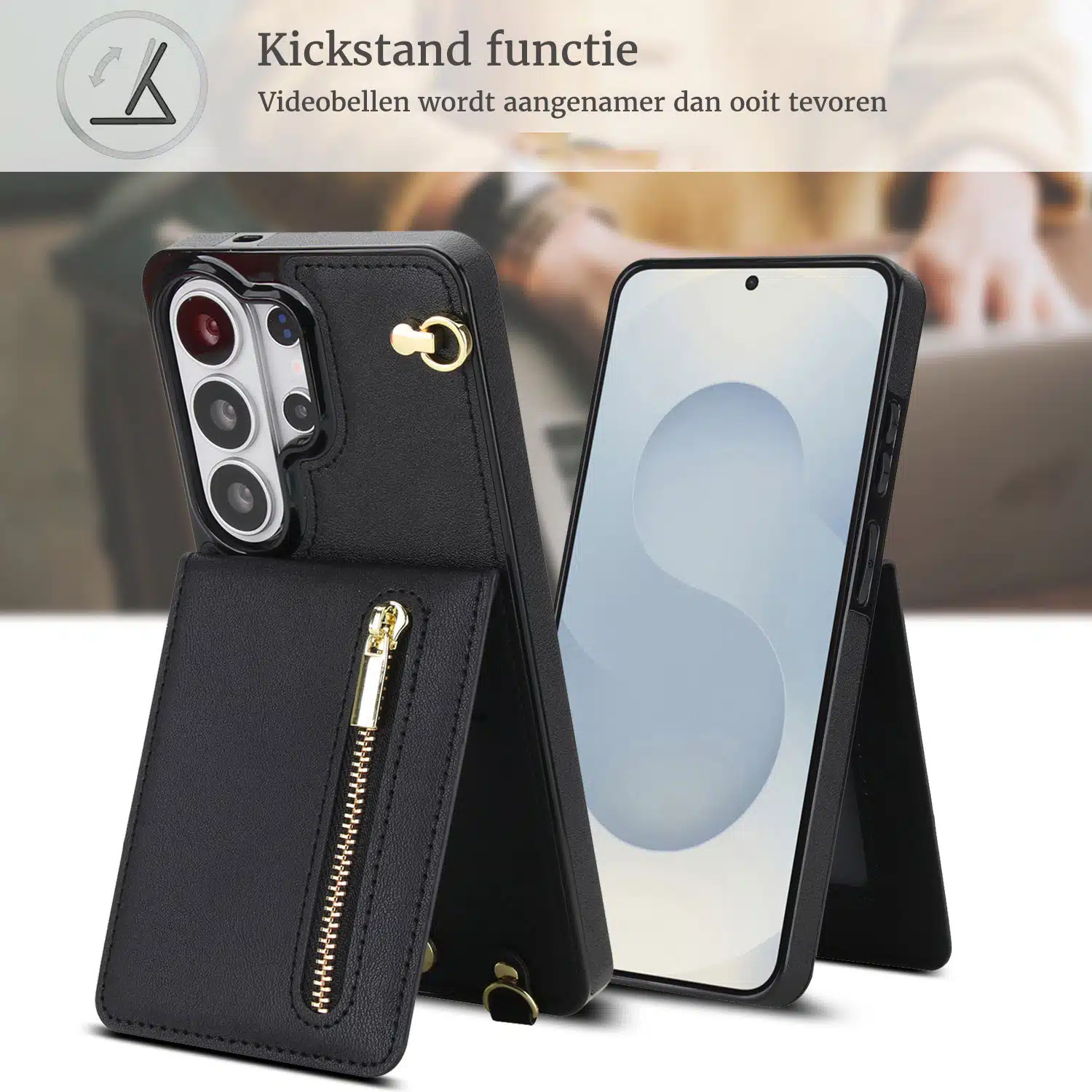 Solidenz-Fashion-Portemonnee-hoesje-met-koord-Samsung-Galaxy-S26-Ultra-–-Zwart-5