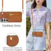 Solidenz Fashion Portemonnee hoesje met koord Samsung Galaxy S26 – Bruin - Thumbnail Image 3