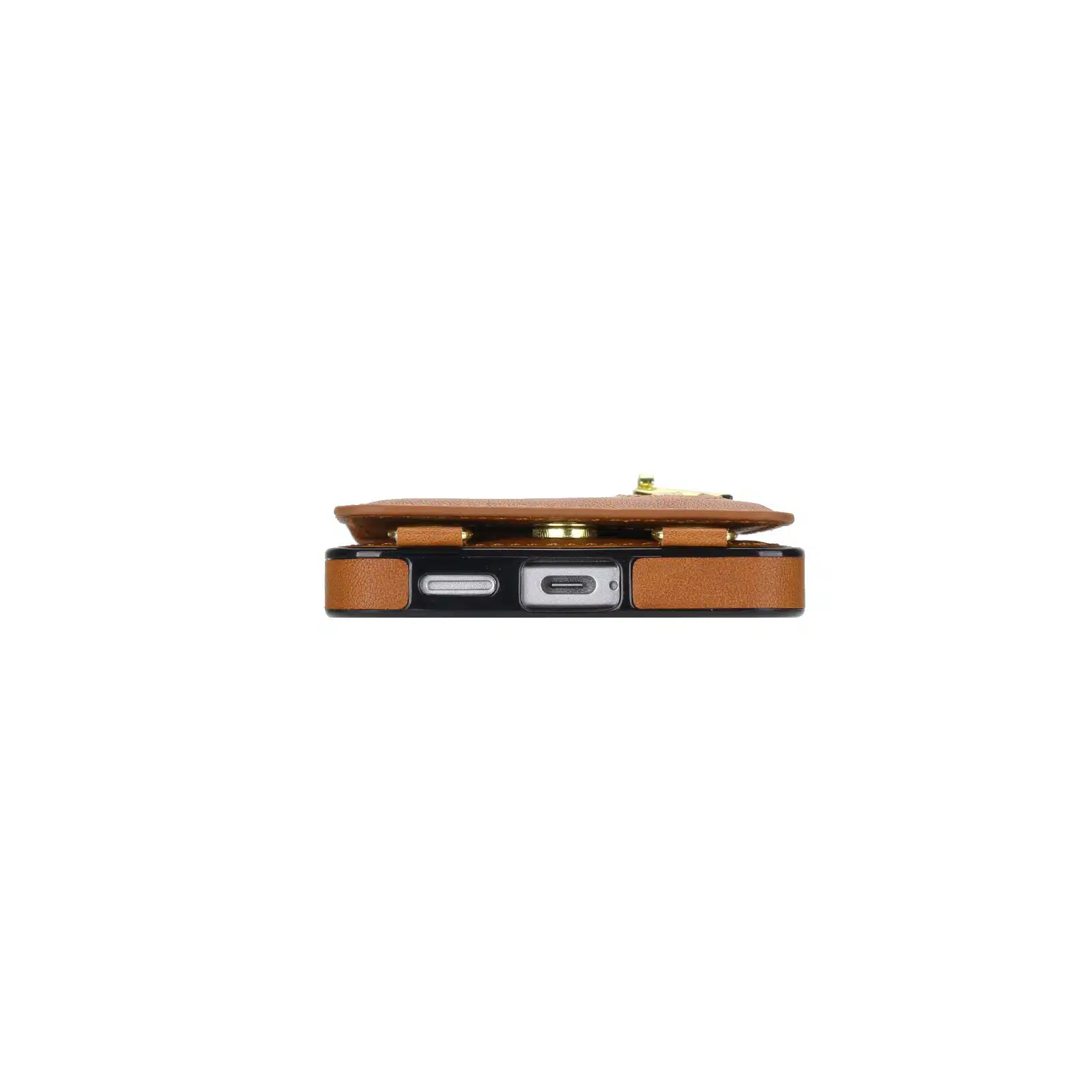 Solidenz Fashion Portemonnee hoesje met koord Samsung Galaxy S26 – Bruin - Afbeelding 9
