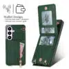 Solidenz Fashion Portemonnee hoesje met koord Samsung Galaxy S26 – Groen - Thumbnail Image 2