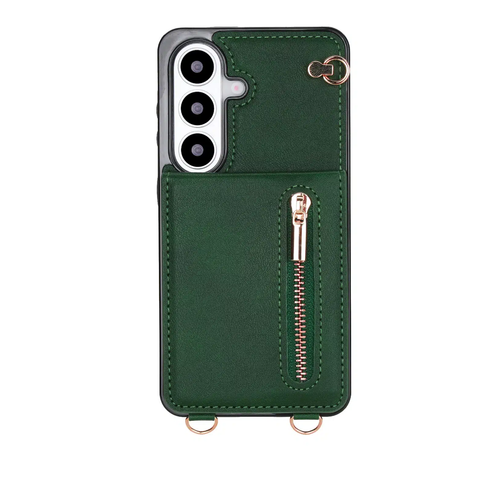 Solidenz Fashion Portemonnee hoesje met koord Samsung Galaxy S26 – Groen - Afbeelding 7
