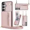 Solidenz-Fashion-Portemonnee-hoesje-met-koord-Samsung-Galaxy-S26-–-Rosegoud-1