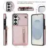 Solidenz-Fashion-Portemonnee-hoesje-met-koord-Samsung-Galaxy-S26-–-Rosegoud-4