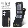 Solidenz Fashion Portemonnee hoesje met koord Samsung Galaxy S26 Plus – Zwart - Thumbnail Image 2