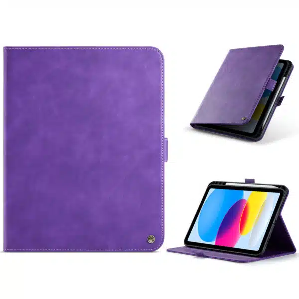 Solidenz-Urban-Book-iPad-10-10.9-inch-met-pencilhouder-Paars-1-600x600