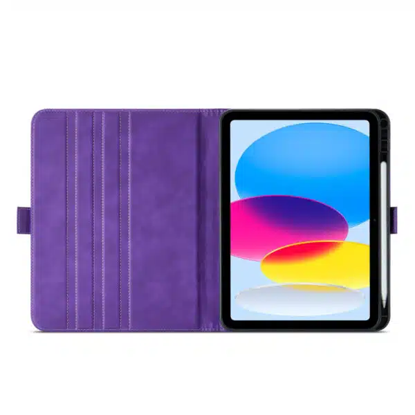 Solidenz-Urban-Book-iPad-10-10.9-inch-met-pencilhouder-Paars-6-600x600