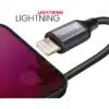 Swissten - Audio Adapter - Lightning - Jack 3.5mm - 0.15m - iPhone - Zwart - Thumbnail Image 3