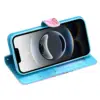 Casemania Samsung S26-Bookcase- Marmer Roze Blauw-3-Cityhoesje.nl