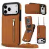 Solidenz-Fashion-Portemonnee-hoesje-met-koord-iPhone-17-Pro-Max-Bruin-1
