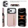 Solidenz-Fashion-Portemonnee-hoesje-met-koord-iPhone-17-Pro-Max-Rosegoud-3