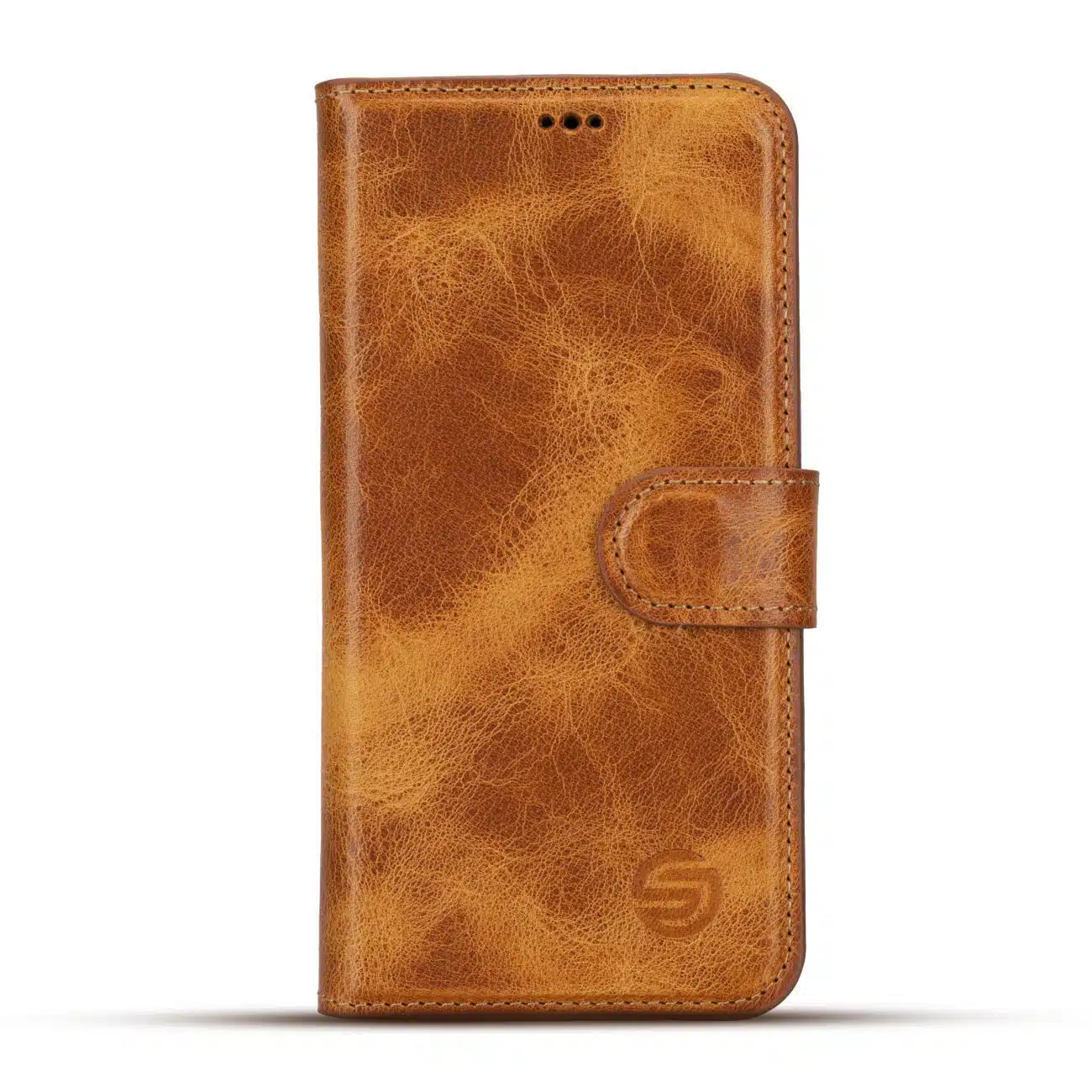 Solidenz-Moda-Book-Samsung-Galaxy-S26-Ultra-echt-leren-hoesje-Lichtbruin-1