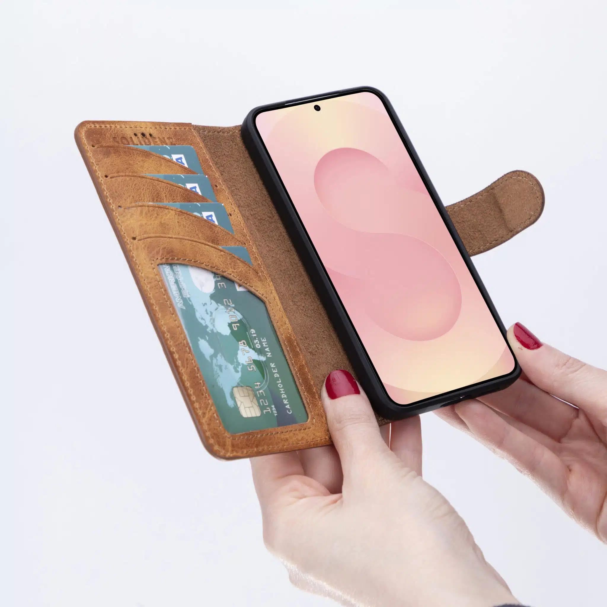 Solidenz-Moda-Book-Samsung-Galaxy-S26-Ultra-echt-leren-hoesje-Lichtbruin-5