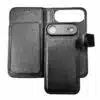 Cityhoesje-Bookcase 2-in-1 met 6 Pasjeshouders-iPhone-17 Air-Zwart - Thumbnail Image 1