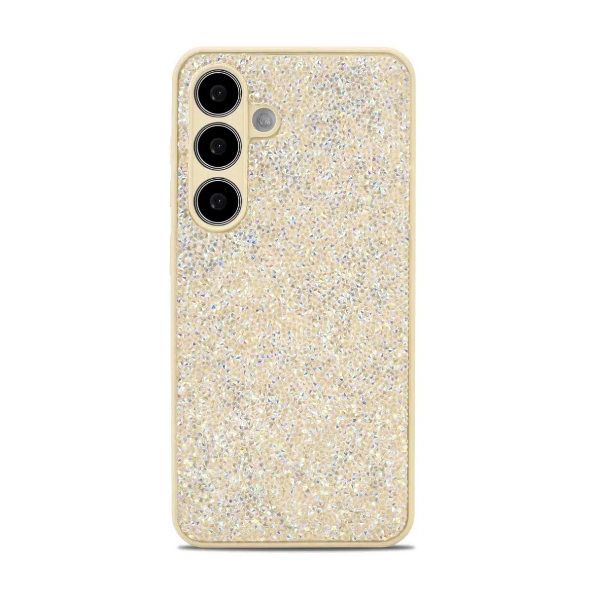 Case Mania-Samsung A57-37-3D Diemond Goud-1