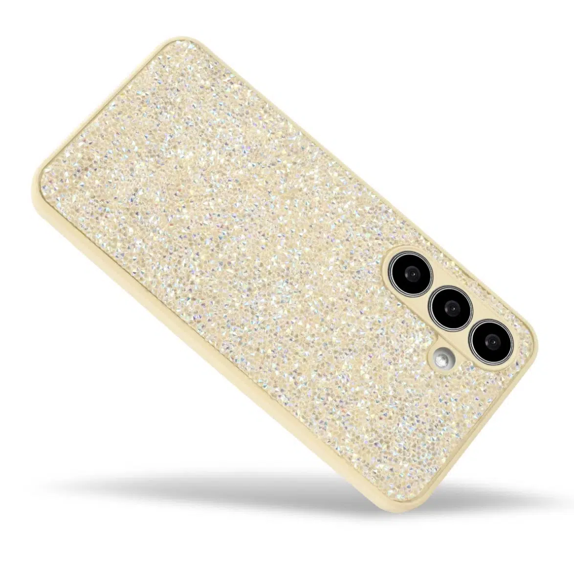 Case Mania-Samsung A57-37-3D Diemond Goud-3
