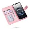 Casemania Samsung A57-37-Bookcase- Marmer Paars-2-Cityhoesje.nl