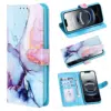 Casemania Samsung A57-37-Bookcase-Roze Blauw-1