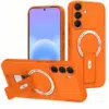 Cityhoesje-Backcover-Geschikt voor Samsung A57-Magnetic-Oranje - Thumbnail Image 1