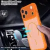 Cityhoesje-Backcover Camera Shutter Magnetic MagSafe-kickstand – iPhone 17 Pro Max-18 Pro Max-Oranje - Thumbnail Image 3