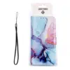 Casemania Samsung A57-37-Bookcase-Roze Blauw-4