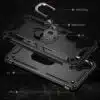 Cityhoesje-Samsung S26 Plus-Kickstand Ring Armor-Zwart-4-Cityhoesje.nl