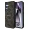 Guess PU Leer 4G Logo met MagSafe Samsung Galaxy S25 – Bruin - Thumbnail Image 1