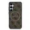 Guess PU Leer 4G Logo met MagSafe Samsung Galaxy S25 – Bruin - Thumbnail Image 3