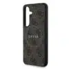 Guess PU Leer 4G Logo met MagSafe Samsung Galaxy S25 – Bruin - Thumbnail Image 4