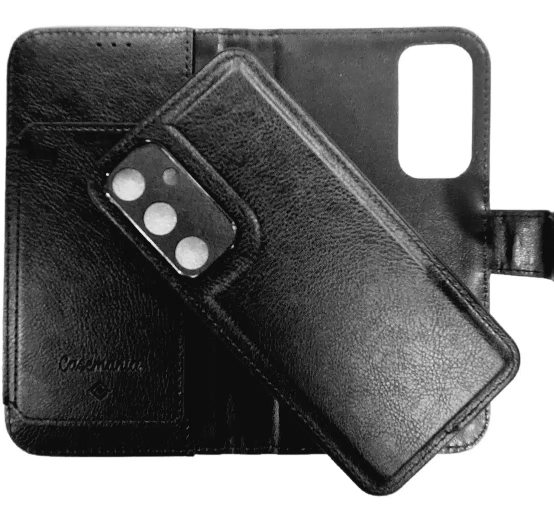 Casemania Multiple Pockets Magnetic 2-in-1 Wallet – 6 pasjes - Geschikt voor Samsung S26 Plus – Zwart - Afbeelding 1
