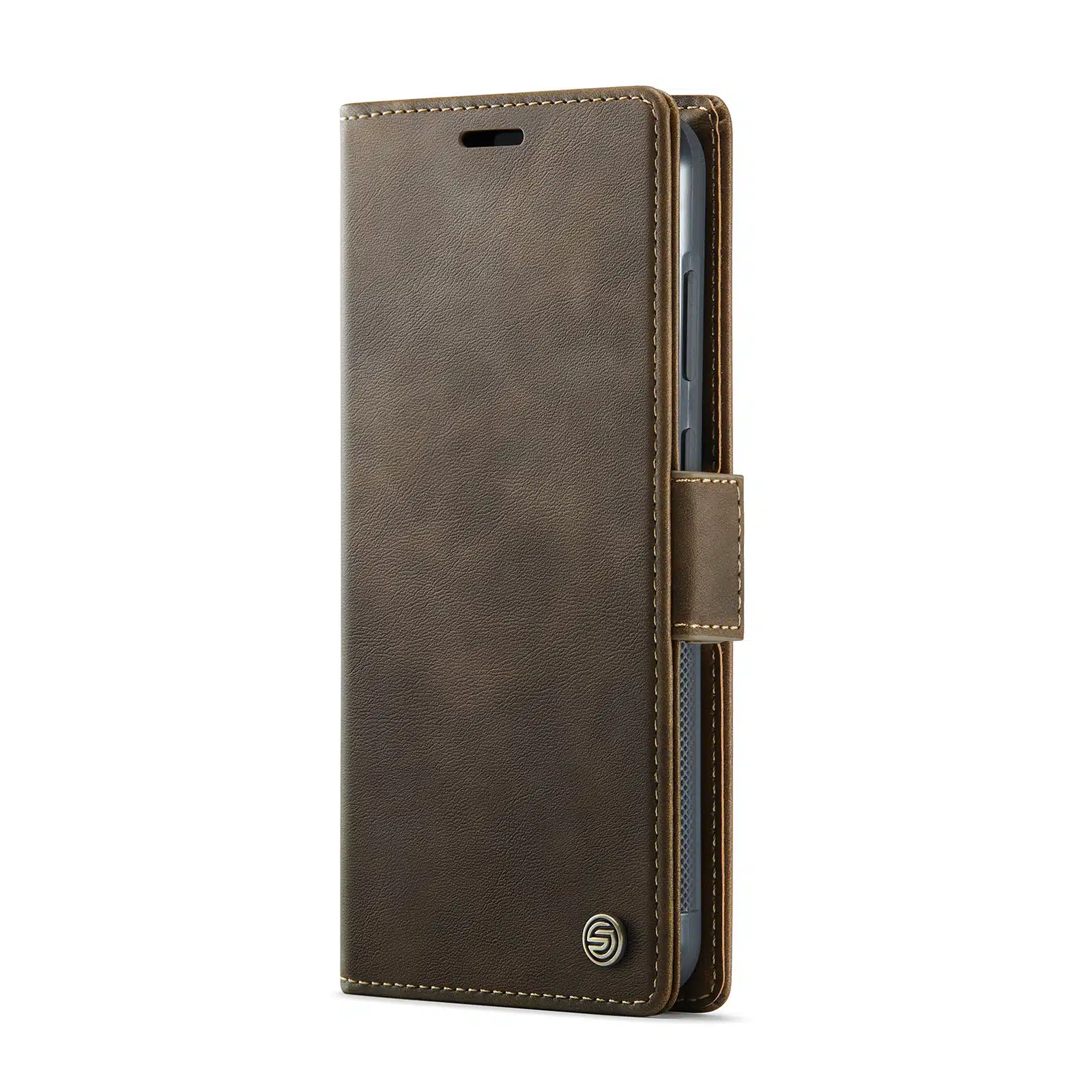 Solidenz 2-in-1 MagSafe Wallet Case voor Samsung Galaxy S26 Plus – Bruin - Afbeelding 2