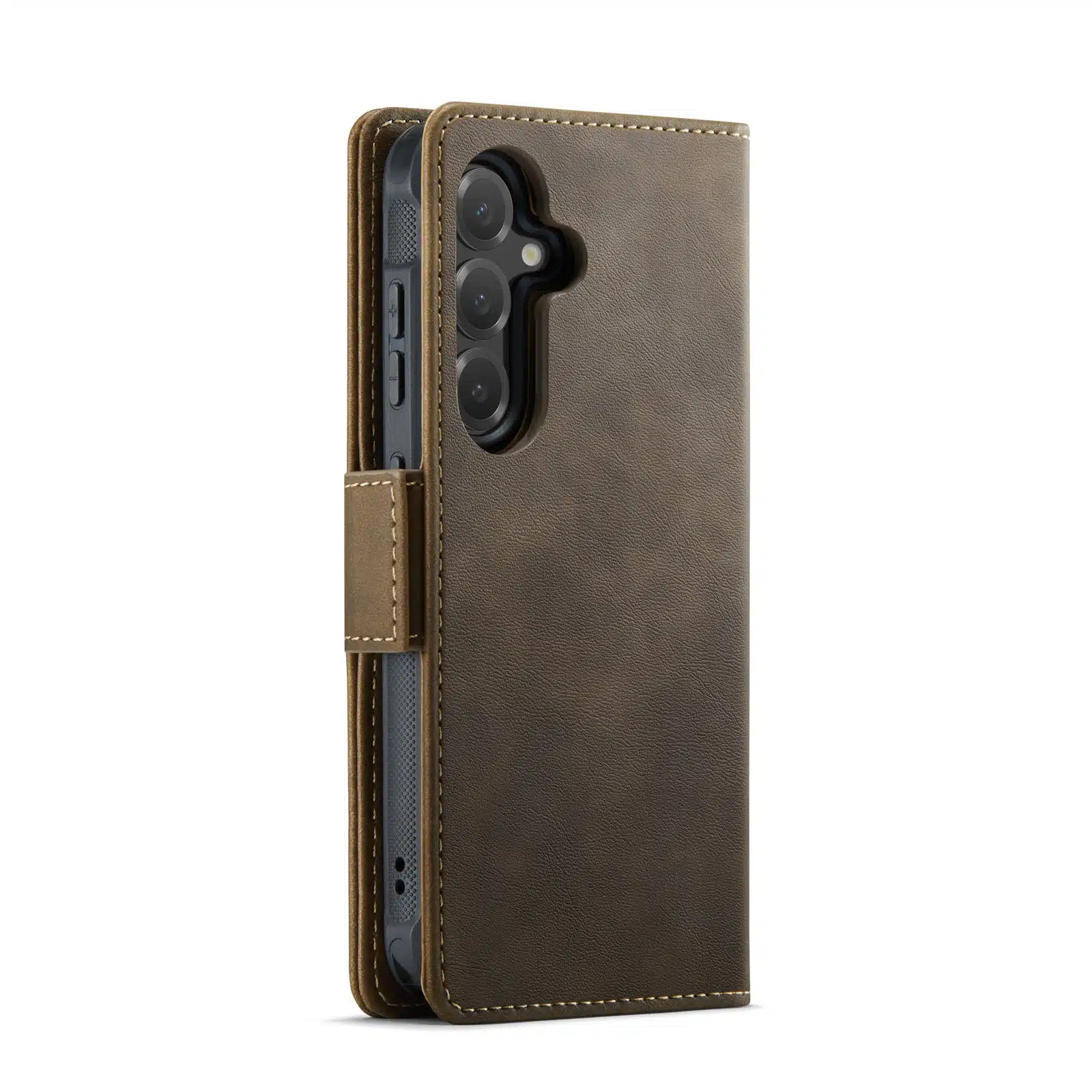 Solidenz 2-in-1 MagSafe Wallet Case voor Samsung Galaxy S26 Plus – Bruin - Afbeelding 3