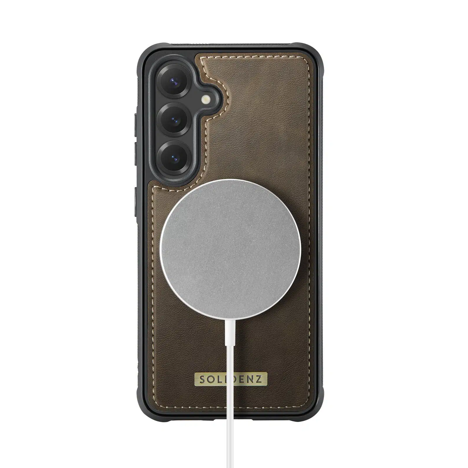 Solidenz 2-in-1 MagSafe Wallet Case voor Samsung Galaxy S26 Plus – Bruin - Afbeelding 6