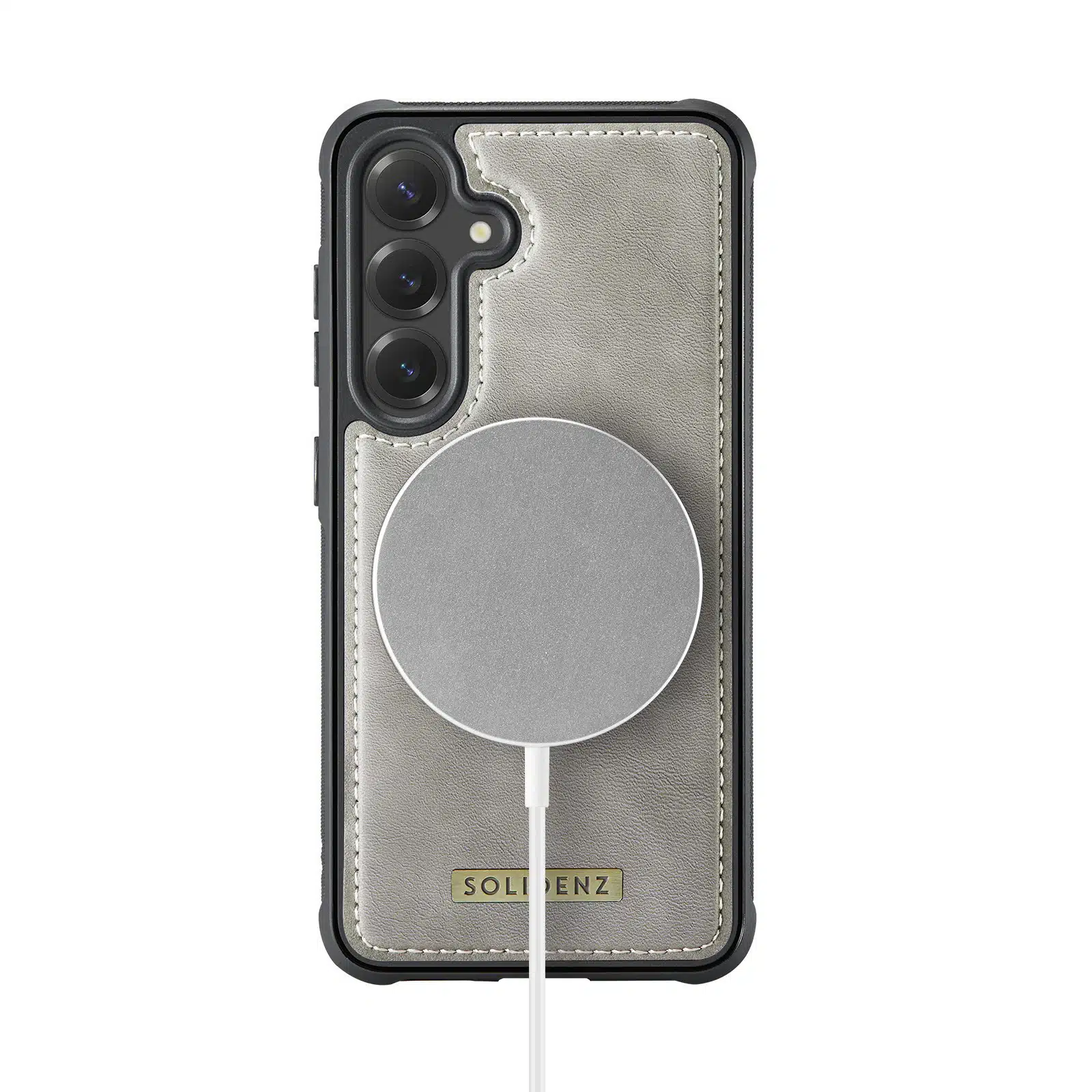 Solidenz 2-in-1 MagSafe Wallet Case voor Samsung Galaxy S26 Plus – Beige - Afbeelding 4