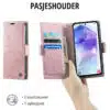 Solidenz 2-in-1 MagSafe Wallet Case voor Samsung Galaxy S26 Plus – Roze - Thumbnail Image 8
