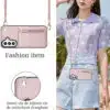Solidenz Fashion Portemonnee hoesje met koord Samsung Galaxy A57 – Roségoud - Thumbnail Image 9