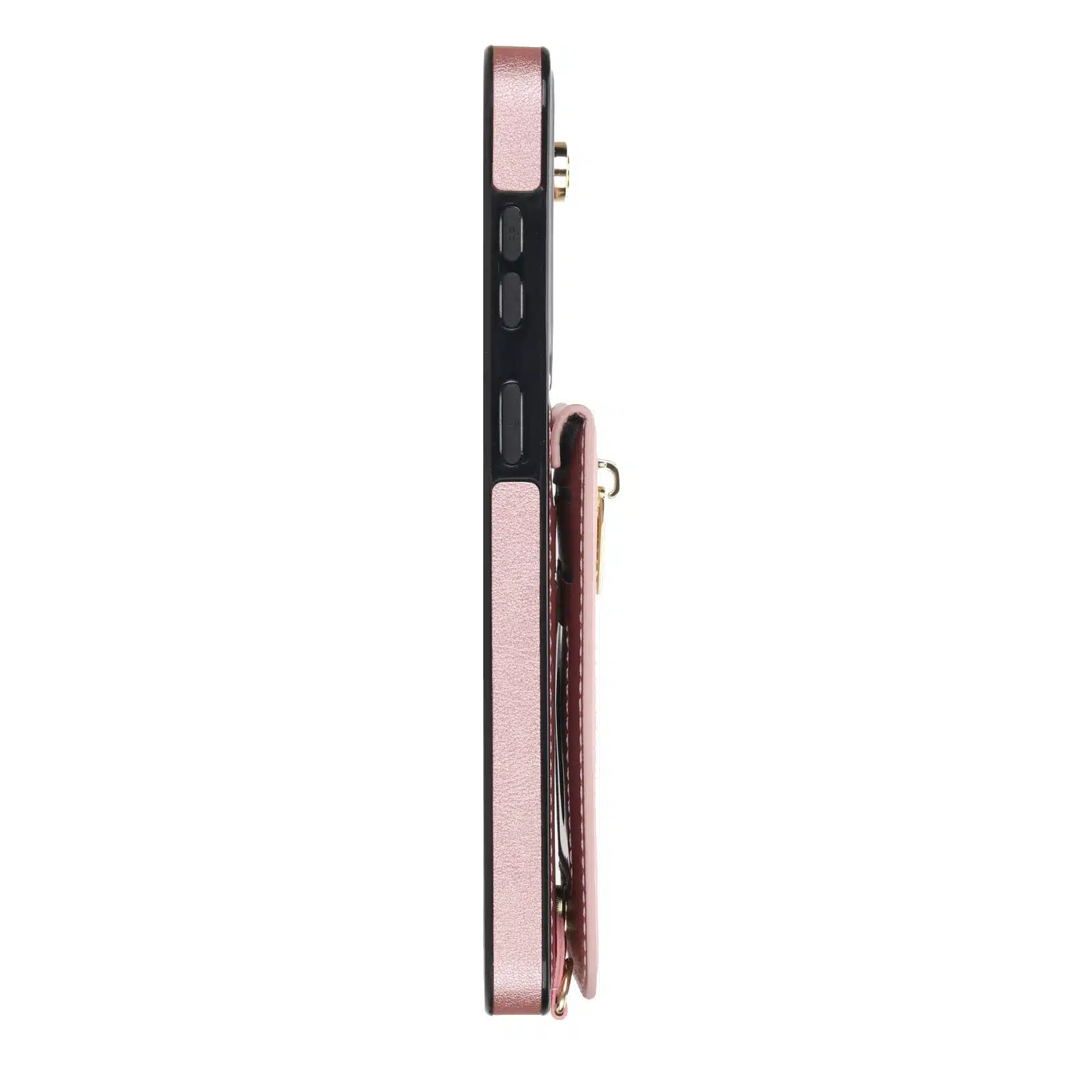 Solidenz Fashion Portemonnee hoesje met koord Samsung Galaxy A57 – Roségoud - Afbeelding 3