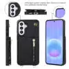 Solidenz Fashion Portemonnee hoesje met koord Samsung Galaxy A57 – Zwart - Thumbnail Image 4