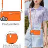 Solidenz Fashion Portemonnee hoesje met koord Samsung Galaxy A57 – Oranje - Thumbnail Image 3