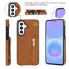 Solidenz Fashion Portemonnee hoesje met koord Samsung Galaxy A57 – Bruin - Thumbnail Image 4